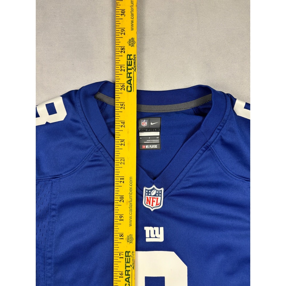 Nike New York Giants Daniel Jones 8 NFL Jersey Blue Mens Small 472953-495 - Picture 5 of 8